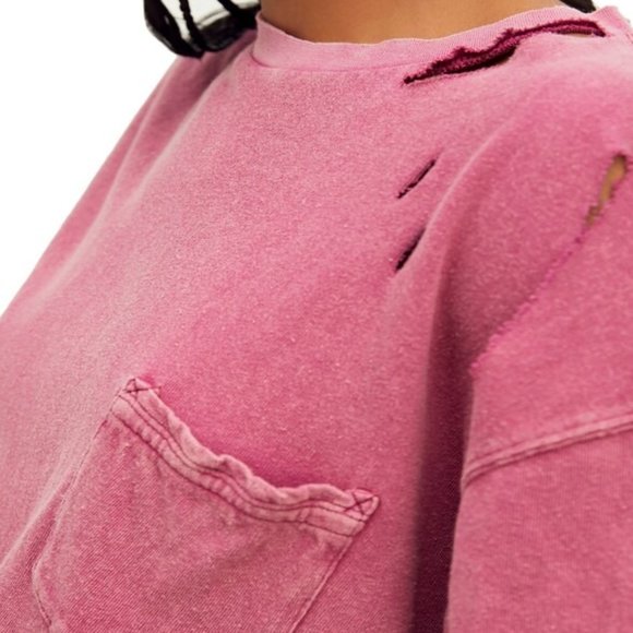 NWT Free People Rubi Tee in Fairytale - Picture 3 of 13